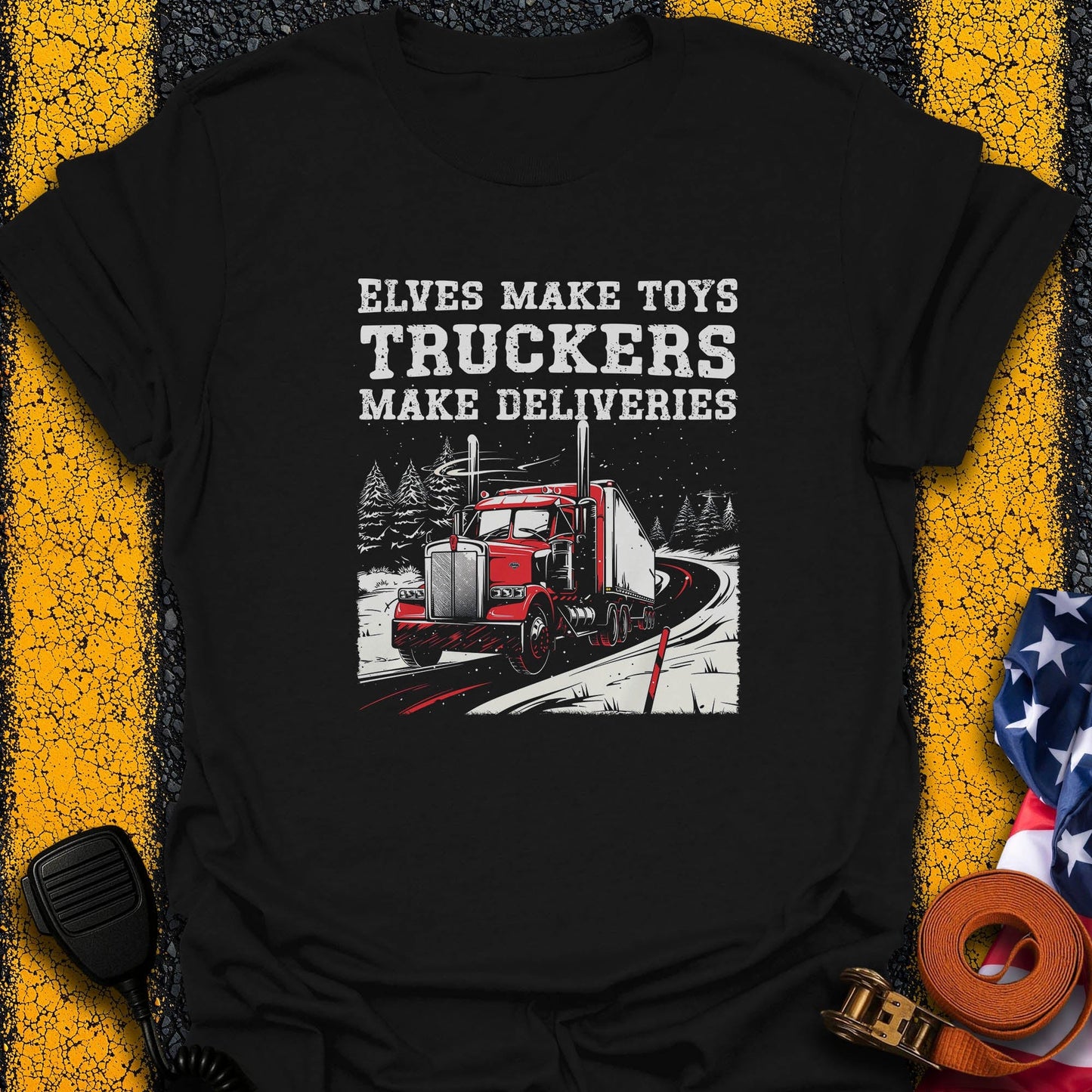 Trucker Delivery  T-Shirt