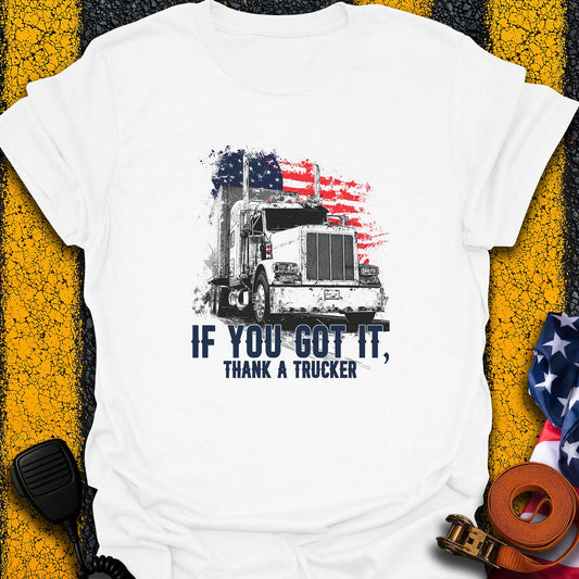 Thank A Trucker  T-Shirt