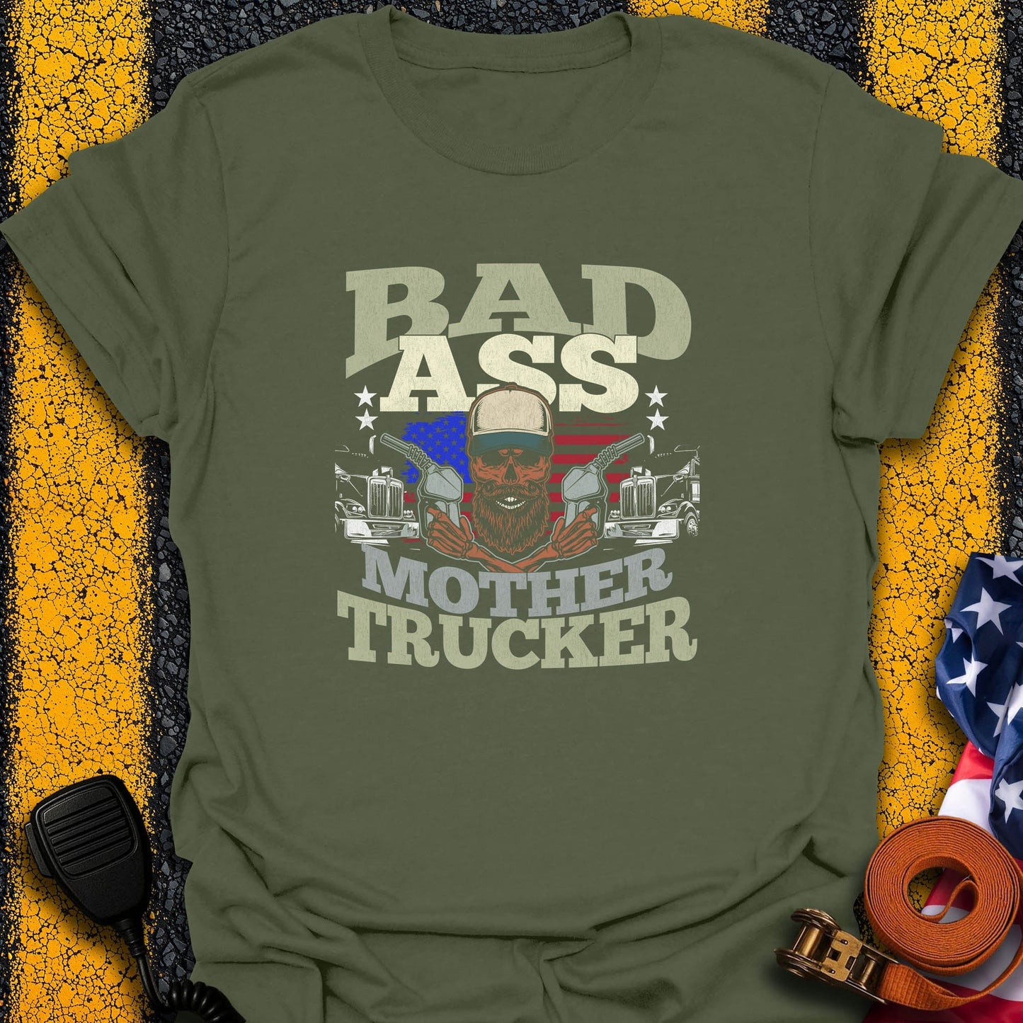 Bad A** Trucker T-Shirt