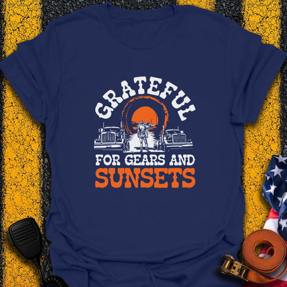 Gears & Sunset T-Shirt