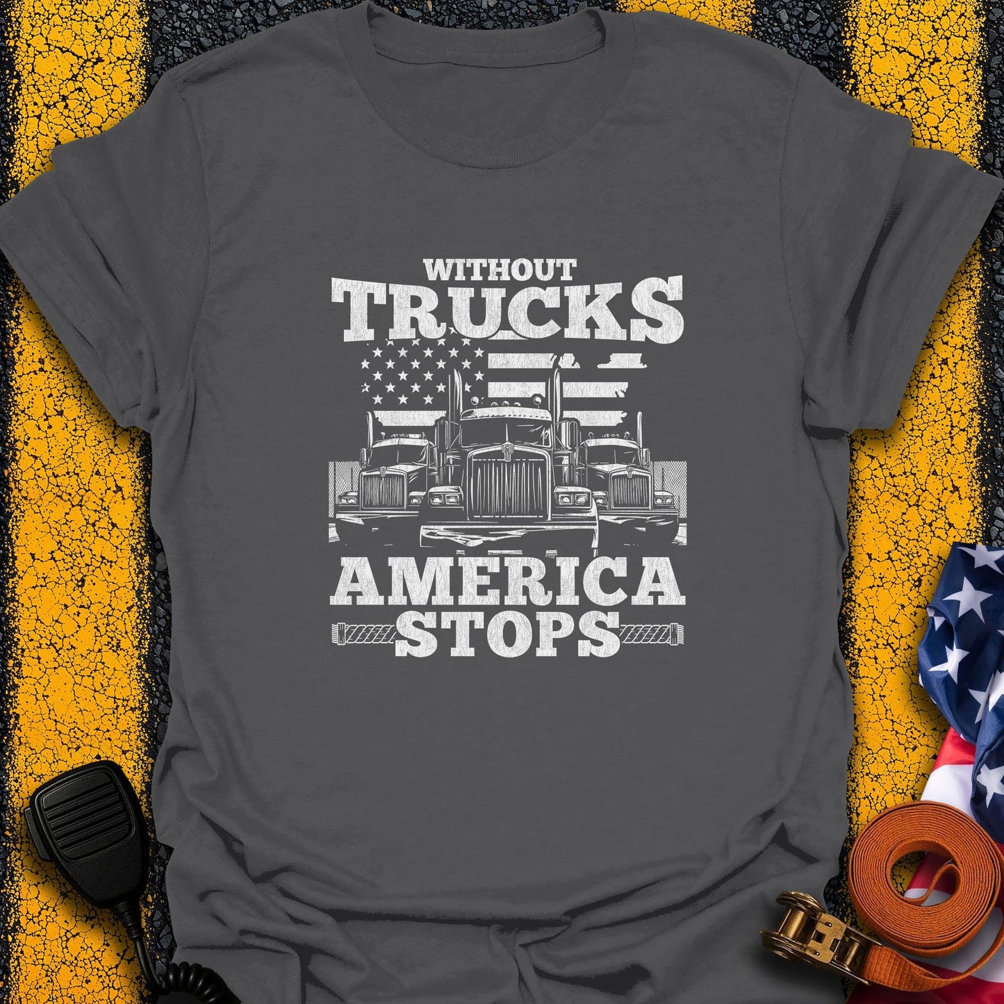 America Stops T-Shirt